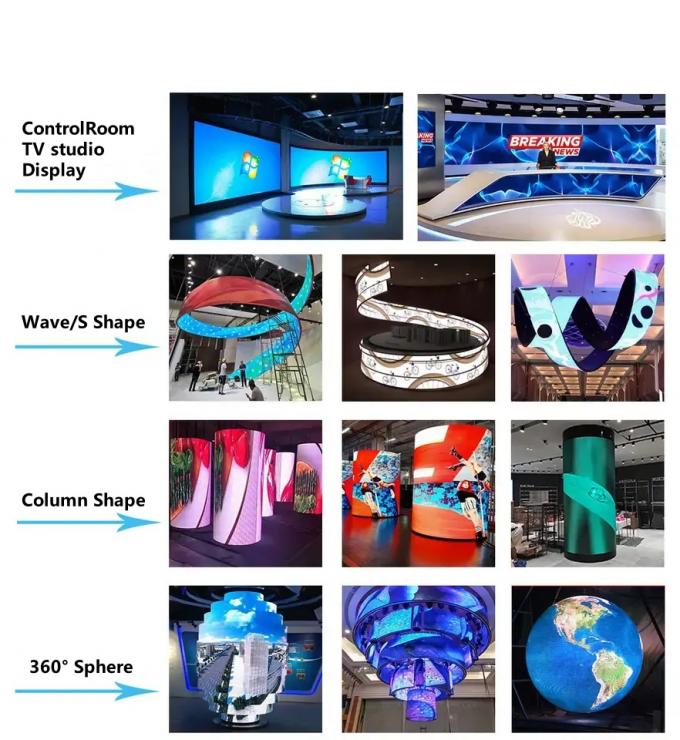 طراحی داخلی صفحه نمایش LED خلاق برای اضافه کردن لمس مدرن به خانه ها دفاتر و فضاهای عمومی 6