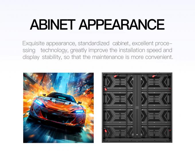 صفحه نمایش LED بیرونی صرفه جویی در انرژی P3.91 ماژول های تبلیغاتی ویدئویی با کیفیت بالا 2