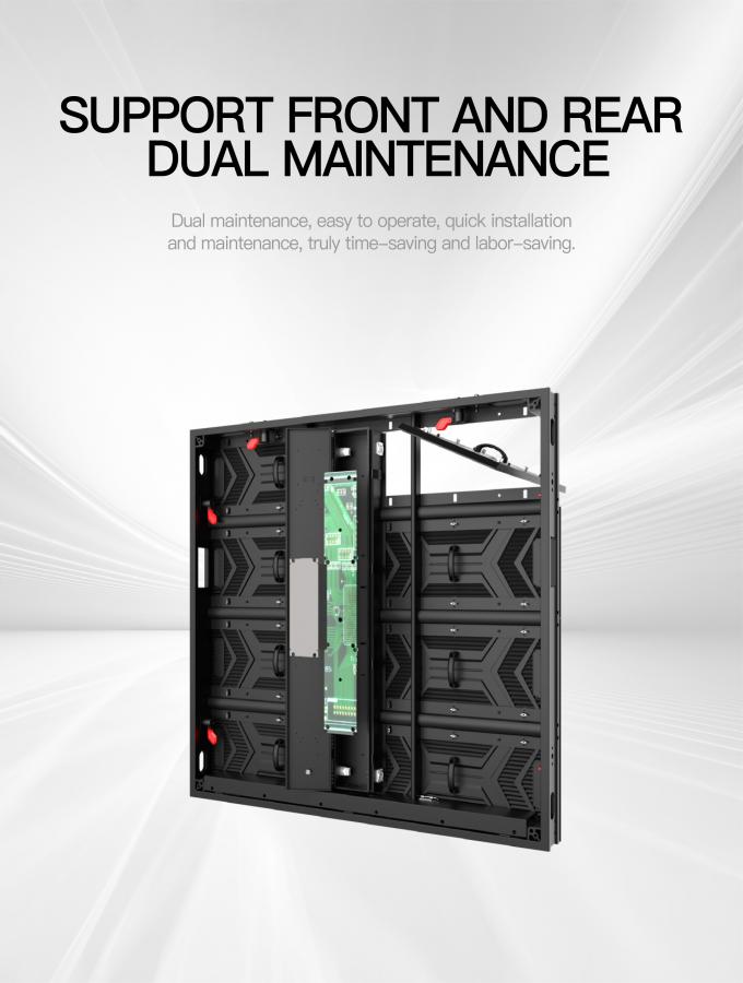 صفحه نمایش LED بیرونی صرفه جویی در انرژی P3.91 ماژول های تبلیغاتی ویدئویی با کیفیت بالا 4