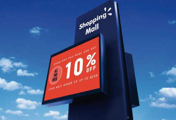 صفحه نمایش بیرونی SMD LED HD Full Color P4 P5 P6 P8 P10 LED Video Wall Screen 2