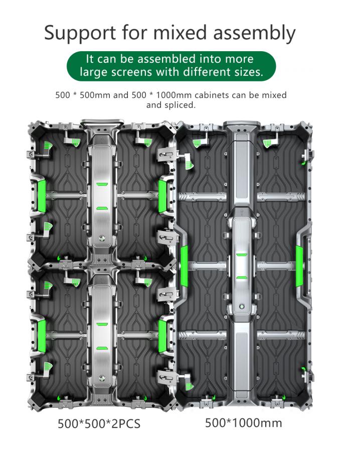 اجاره صفحه نمایش LED با صفحه نمایش دیواری ویدئویی LED با عملکرد بالا P2.5 P3 P4 P5 P6 صفحه نمایش LED در فضای باز 6