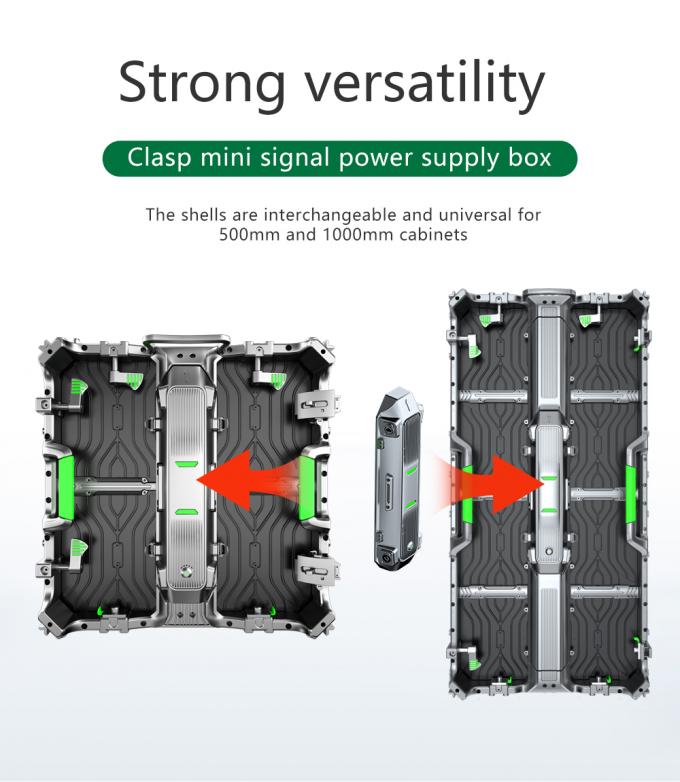 اجاره صفحه نمایش LED با صفحه نمایش دیواری ویدئویی LED با عملکرد بالا P2.5 P3 P4 P5 P6 صفحه نمایش LED در فضای باز 7