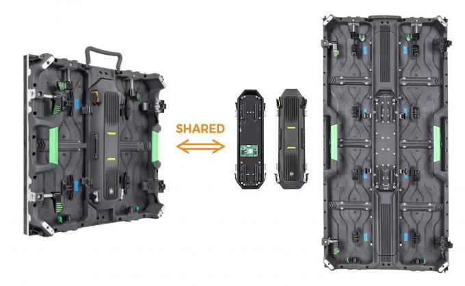 صفحه نمایش LED اجاره در فضای باز P2.976 P3.91 P4.81 HD Pantalla Led For Outdoor Indoor Concert Event تبلیغات اجاره صفحه نمایش 1