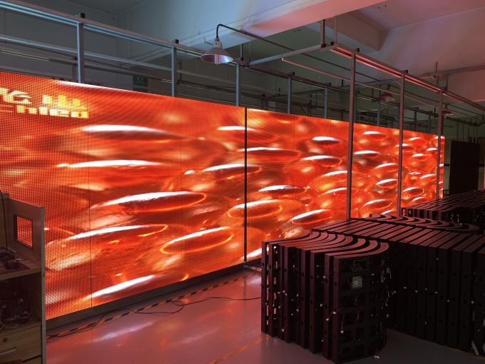 دیوار LED شفاف سه بعدی سفارشی برای صفحه نمایش شیشه ای LED صفحه نمایش تبلیغاتی شفاف صفحه نمایش LED شفاف داخلی 1