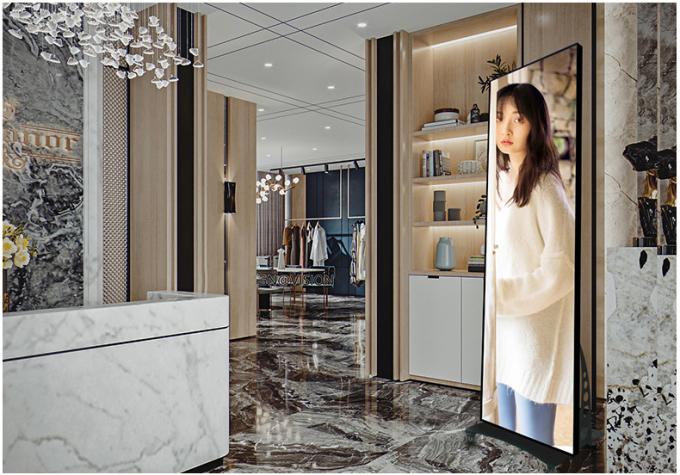 صفحه نمایش پوستر LED متحرک HD، صفحه نمایش ایستاده در فضای باز و داخلی P1.8 P2، صفحه نمایش پوستر LED تاشو P2.5 8