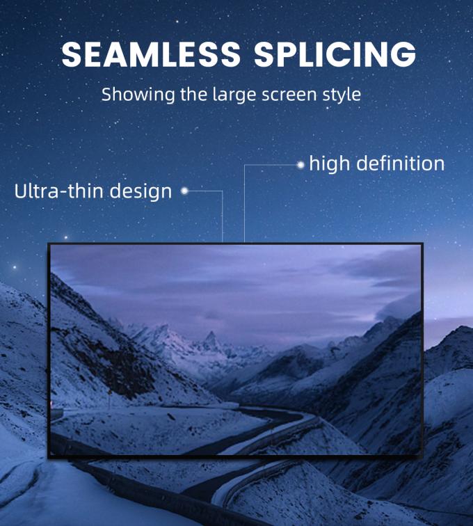 8K 4K HD P1.2 P1.5 P1.8 P2 P2.5 P3 تمام رنگی فوق العاده نازک ثابت صفحه نمایش پانل ویدئویی LED داخلی 5