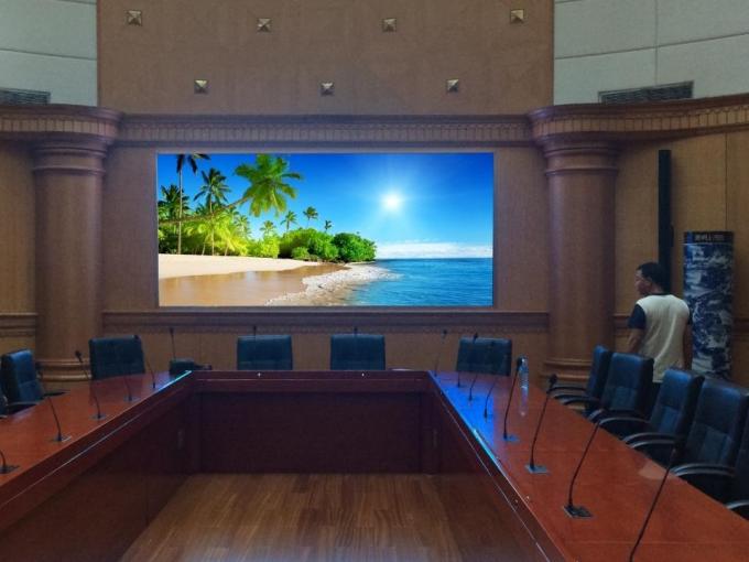 پنروک COB در داخل خانه پیکسل های کوچک P0.6 P0.7 P0.9 P1.25 صفحه نمایش دیواری ویدئویی چرچ کوچک 3