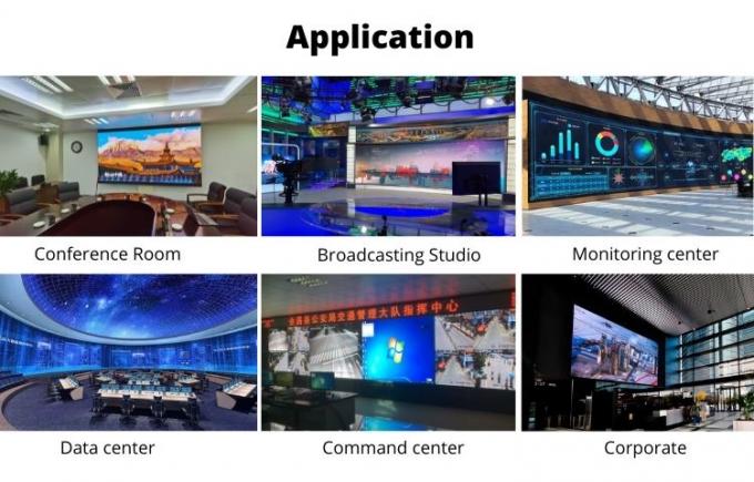 پنروک COB در داخل خانه پیکسل های کوچک P0.6 P0.7 P0.9 P1.25 صفحه نمایش دیواری ویدئویی چرچ کوچک 8