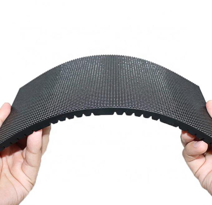 P1.5 P2.5 P4 Led Soft Screen Indoor Outdoor Led Curved Soft Vertical Flexible Ads Display صفحه نمایش نرم و عمودی آگهی های انعطاف پذیر 2