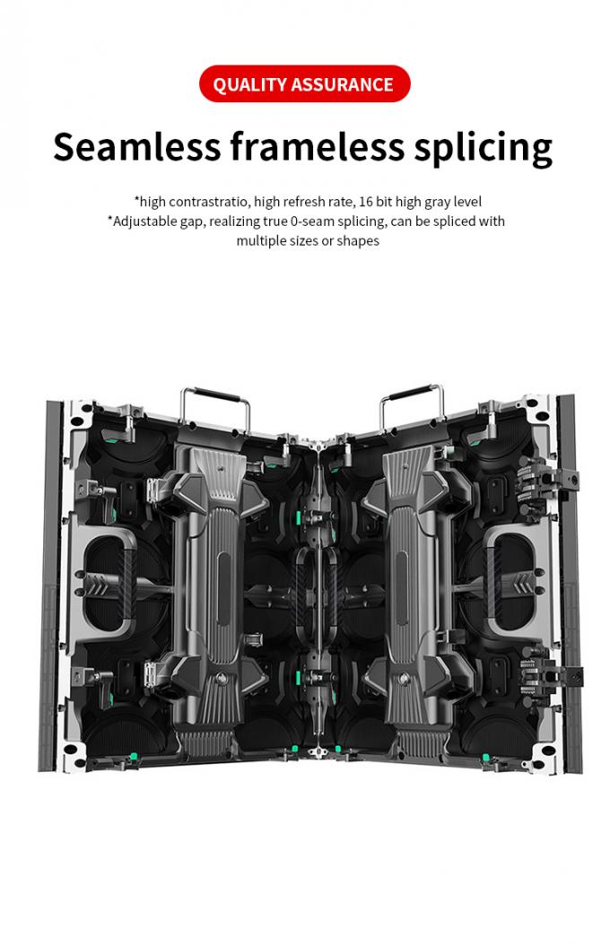 P3.91 P2.6 صفحه نمایش LED اجاره ای فیلم کریسمس نمایش رقص LED نمایش رویدادها پشت صحنه کلیسا دیوار ویدئویی LED 1