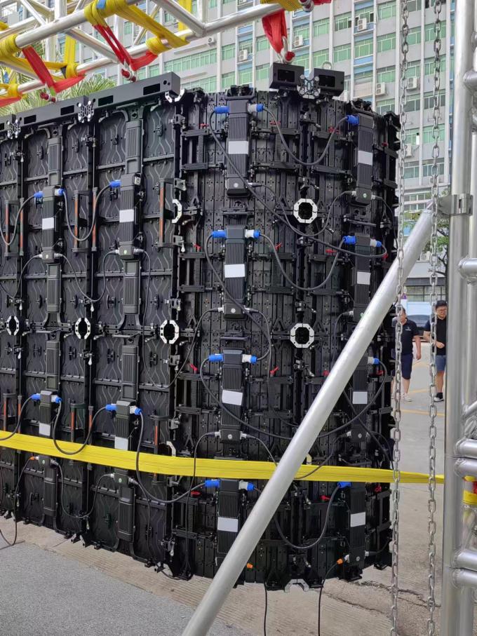 اجاره دیوار ویدئویی LED انعطاف پذیر منحنی صفحه نمایش داخلی/خارجی برای نمایشگاه ها و فعالیت های صحنه - P2.976 P3.91 P4.81 5