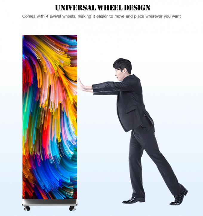 P2.5 پوستر LED تاشو نمایش محصول تبلیغاتی پوستر LED داخلی 7