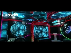 P4.81 P3.91 صفحه نمایش LED اجاره ای داخلی 500x1000mm صفحه نمایش LED دو طرفه بیرونی