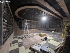 صفحه نمایش HD LED در داخل پیکسل 1.53mm Ultra Slim Aluminum LED Video Wall Panels