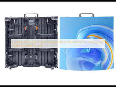 صفحه نمایش انعطاف پذیر LED صفحه نمایش خمیده P1.95 P2.976 اجاره صفحه نمایش LED روشنایی بالا صفحه نمایش صحنه